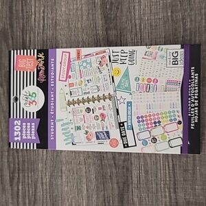 NWT Happy Planner Student Stickers